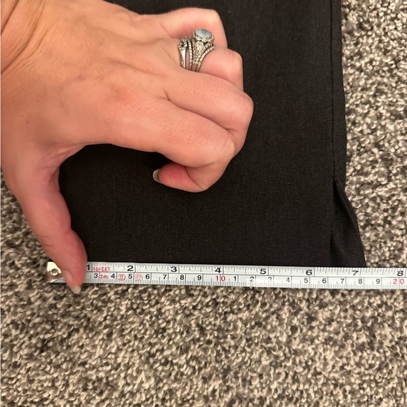 Renuar Black Heathered Pants. Women’s 8. - Picture 10 of 10